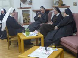 Rekreation im Kaminzimmer